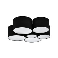 EGLO 99509 Mennyezeti E27 6x40W fek/feh Patore2 világítás