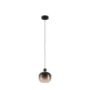 EGLO 99614 Függeszték E27 1x40W fek/barna Oilella
