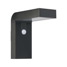 EGLO Baracconi fekete napelemes fali lámpa (EG-900245) SOLAR-LED 1 izzós IP44 kültéri világítás