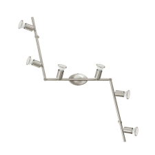 EGLO BUZZ-C 75387 távirányítós spotlámpa, 6x4W GU10-LED-RGBW világítás