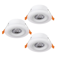 EGLO CALONGE 900913 süllyesztett lámpa, 3x4,8W LED, 3000K, 1860 lm világítás