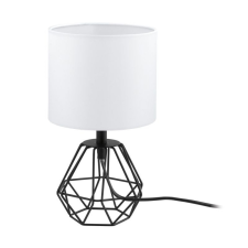 EGLO Carlton 2 Asztali E14 1x60W fekete/fehér világítás