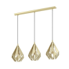 EGLO Carlton arany függesztett lámpa (EG-43909) E27 3 izzós IP20