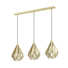EGLO Carlton arany függesztett lámpa (EG-43909) E27 3 izzós IP20 világítás
