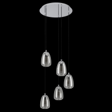 EGLO Eglo ALOBRASE 98617 függeszték, 5x40W E27 világítás