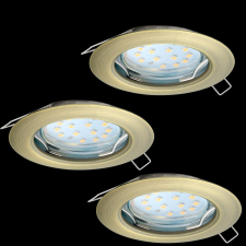 EGLO Eglo Peneto 94238 beépíthető, fix spotlámpa szett, 3x3W GU10 LED világítás
