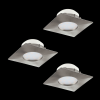EGLO Eglo Pineda 95803 beépíthető spotlámpa szett, 3x6W LED, 3000K, 3x500lm