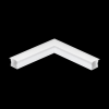 EGLO Eglo RECESSED PROFILE 2 98993 15mm-es süllyesztett, sarok összekötő LED profil opál diffúzorral