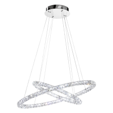 EGLO Eglo Toneria 93946 kristály függeszték, 128x0,5W LED, 4000K, 6400 lm világítás
