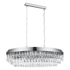 EGLO Eglo Valparaiso 1 39494 kristály függeszték, 10x40W E14
