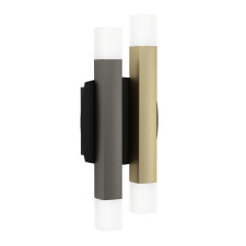 EGLO Estanterios fekete-barna LED fali lámpa (EGL-390223) LED 4 izzós IP20 világítás