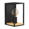 EGLO Fali E27 1x40W fekete/fa LIBERTAD