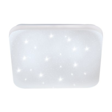 EGLO Frania S led mennyezeti lámpa 17,3 W 33x33cm fehér/kristály világítás