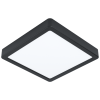 EGLO FUEVA5 MENNYEZETI LÁMPA LED 16,5W 2000LM 4000K 21X21CM FEKETE