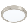 EGLO FUEVA5 MENNYEZETI LÁMPA LED 16,5W 2000LM 4000K ÁTMÉRŐ:21CM MATTNIKKEL
