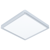 EGLO FUEVA5 MENNYEZETI LÁMPA LED 20W 2300LM 3000K 28,5X28,5CM IP44 KRÓM