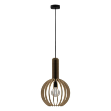 EGLO Függ. 1xE27 Ø310 juhar/fekete Velasco világítás