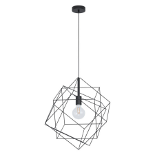 EGLO Függ.E27 1x60W 51,5cm fekete Straiton világítás