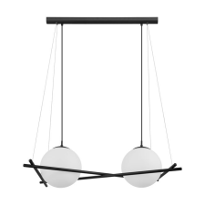 EGLO Függ.E27 2x25W fekete/opál Salvezinas világítás