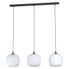 EGLO Függ E27 3x40W fekete/fehér Mantunalle
