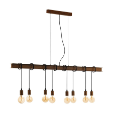 EGLO Függ E27 8x60W antik barna Townshend4 világítás