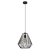 EGLO Függeszték E27 1x40W fekete Stype