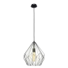 EGLO Függeszték E27 1x60W ezüst Carlton