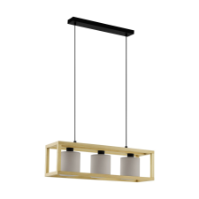 EGLO Granados cappuccino-fehér függesztett lámpa (EGL-390108) E27 3 izzós IP20 világítás