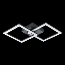 EGLO HUERTA-E LED MENNYEZETI LÁMPA 2X10W 2600LM 4000K IP20 FEKETE világítás