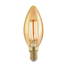 EGLO LED E14 C35 4W 1700K 300lm borostyán Eglo 110069 izzó