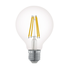 EGLO LED E27 G80 7,5W 2700K 806lm átlátszó Eglo 110023 izzó