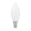 EGLO LED FÉNYFORRÁS E14 4W 470LM 2700K GYERTYA C35 OPAL