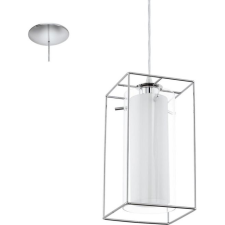 EGLO LED lámpa függeszték , mennyezeti , E27 , króm , EGLO , LONCINO , 94377 (94377) világítás