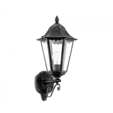 EGLO LED lámpatest , oldalfali , E27-es foglalatú , fekete , kültéri , IP44 , EGLO , NAVEDO , 93457 kültéri világítás
