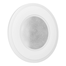 EGLO MACCHIONI LED MENNYEZETI LÁMPA 14W 1560LM 4000K IP20 20CM FEHÉR/KRISTÁLY világítás