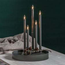 EGLO Magyarország Kft. Fekete gyertyatartó talapzattal (Deco) karácsonyi dekoráció