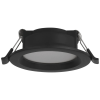 EGLO Magyarország Kft. Süllyesztett LED lámpa, fekete - Idun-E Eglo 74159, 485 lm, 4000 K, 4 W, 220-240 V