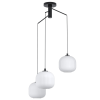 EGLO MANTUNALLE fekete-fehér függesztett lámpa (EG-99368) E27 3 izzós IP20