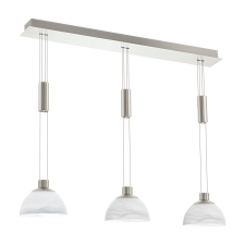 EGLO MONTEFIO nikkel LED függesztett lámpa (EG-93468) LED 3 izzós világítás