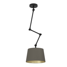 EGLO Pistunio fekete-cappuccino mennyezeti lámpa (EG-390198) E27 1 izzós IP20 világítás