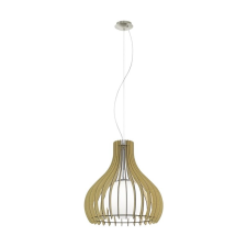 EGLO Tindori függeszték E27 1x60W 50cm juhar világítás