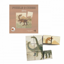 EGMONT TOYS Dinoszaurusz kocka puzzle, Egmont Toys puzzle, kirakós
