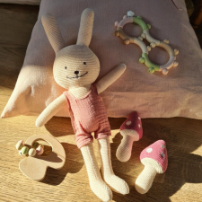 EGMONT TOYS Pasztell csörgő babajáték Egmont Toys plüssfigura