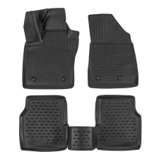 EgriAuto Egri Auto Premium 3D gumiszőnyeg patenttal Compass 2018- autószőnyeg