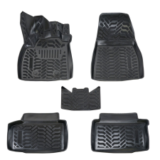 EgriAuto Egri Auto Premium 3D gumiszőnyeg patenttal Duster 2024- LPG 4 db autószőnyeg