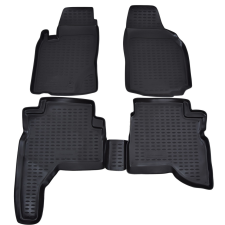 EgriAuto Egri Auto Premium 3D gumiszőnyeg patenttal Mitsubishi Pajero Sport 1998-2008 autószőnyeg
