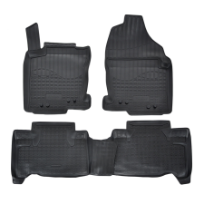 EgriAuto Egri Auto Premium 3D gumiszőnyeg patenttal NORM Lexus NX 2014-2021 autószőnyeg