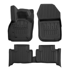 EgriAuto Egri Auto Premium 3D gumiszőnyeg patenttal Renault ZOE 2012-2018 5db autószőnyeg