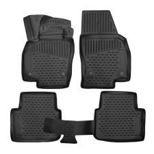 EgriAuto Egri Auto Premium 3D gumiszőnyeg patenttal Skoda Scala 2019- 4db autószőnyeg