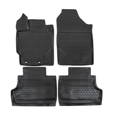 EgriAuto Egri Auto Premium 3D gumiszőnyeg patenttal Toyota Yaris 2010-2014 autószőnyeg